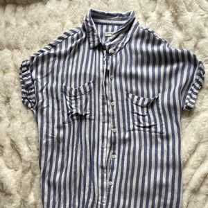 Beachlunchlounge Striped Shirt Size Small